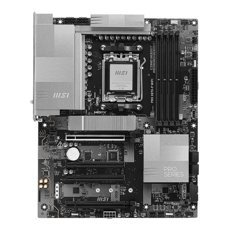 MB MSI X870 AMD S-AM5 9000A GEN/4X DDR5 5000/PCIE 4.0/HDMI/4XUSB 2.0/M.2/ATX/WIFI 6E/BLUETOOTH 5.3/GAMA MEDIA /GAMER/RGB image 2